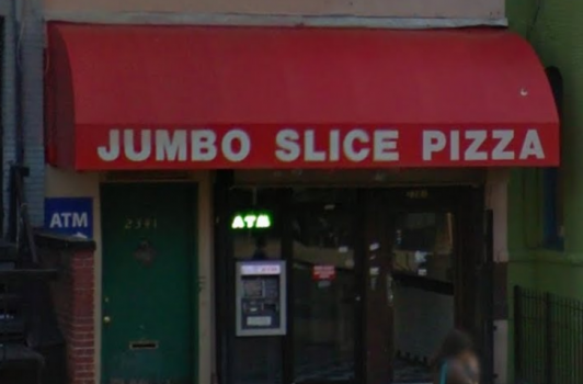 Jumbo Slice Pizza