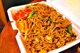 Drunken Spaghetti @ Thai Orchid's Kitchen