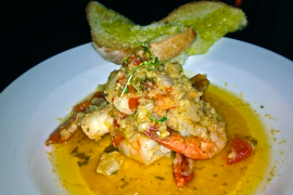 Shrimp Scampi @ One Lounge