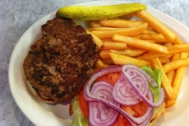 American Turkey Burger @ American City Diner