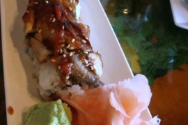 Crazy Eel Roll @ Cafe Sakura