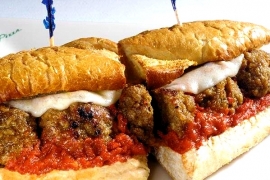 Ledo's Pizza Meatball Sub