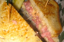 Star & Shamrock Reuben Sandwich