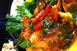 Fried Flounder @ Thai Ghang Waan