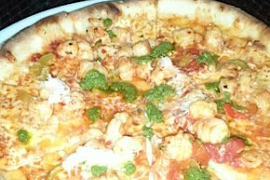  Jalapeno Pesto Shrimp Pizza