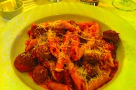 Penne w Spicy Sausage